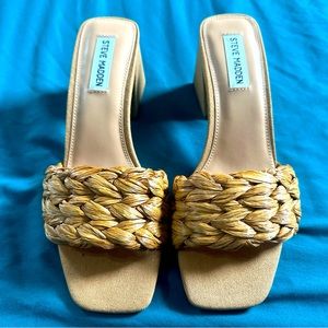 Steve Madden Women's Mylee Heeled Sandal as 9.5